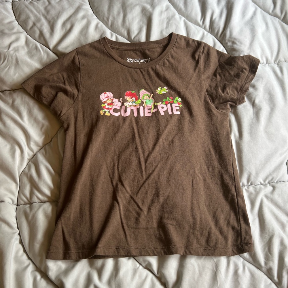 Strawberry shortcake baby tee